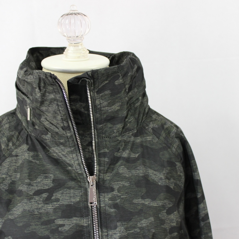 Calvin Klein Camo-Print Walker Rain Jacket Coat S - Picture 5 of 8